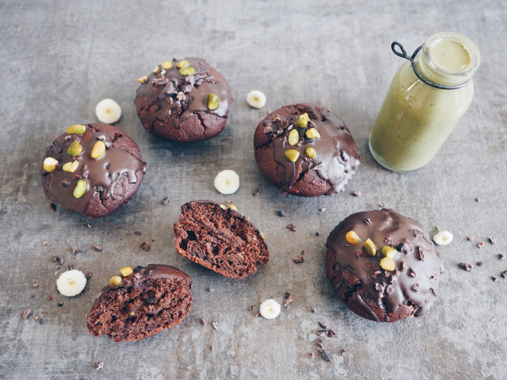 Vegan Avocado Chocolate&nbsp;Muffins