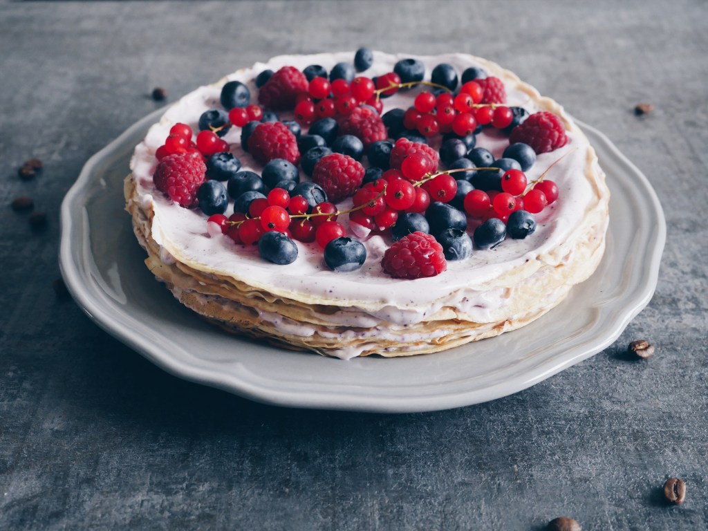 Vegan Crêpes Cake