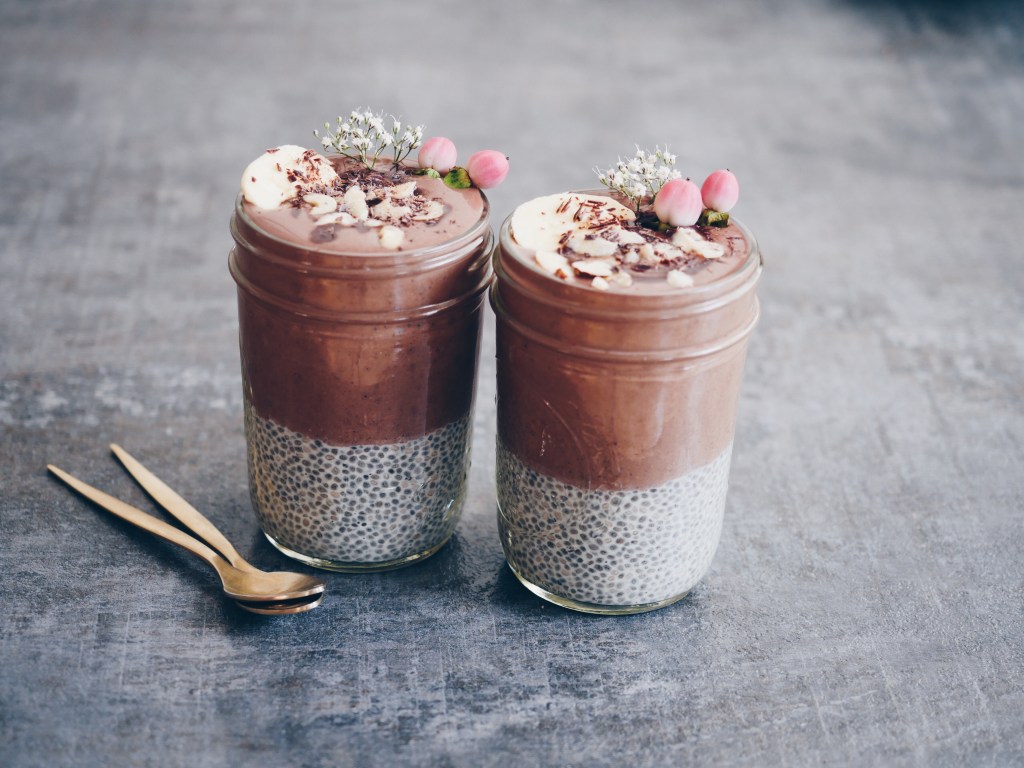 Chia Chocolate Parfait