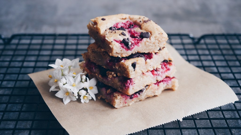 Tahini Swirl Blondies
